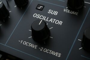 Suboszillator im Synthesizer