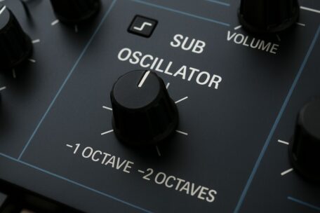 Suboszillator im Synthesizer
