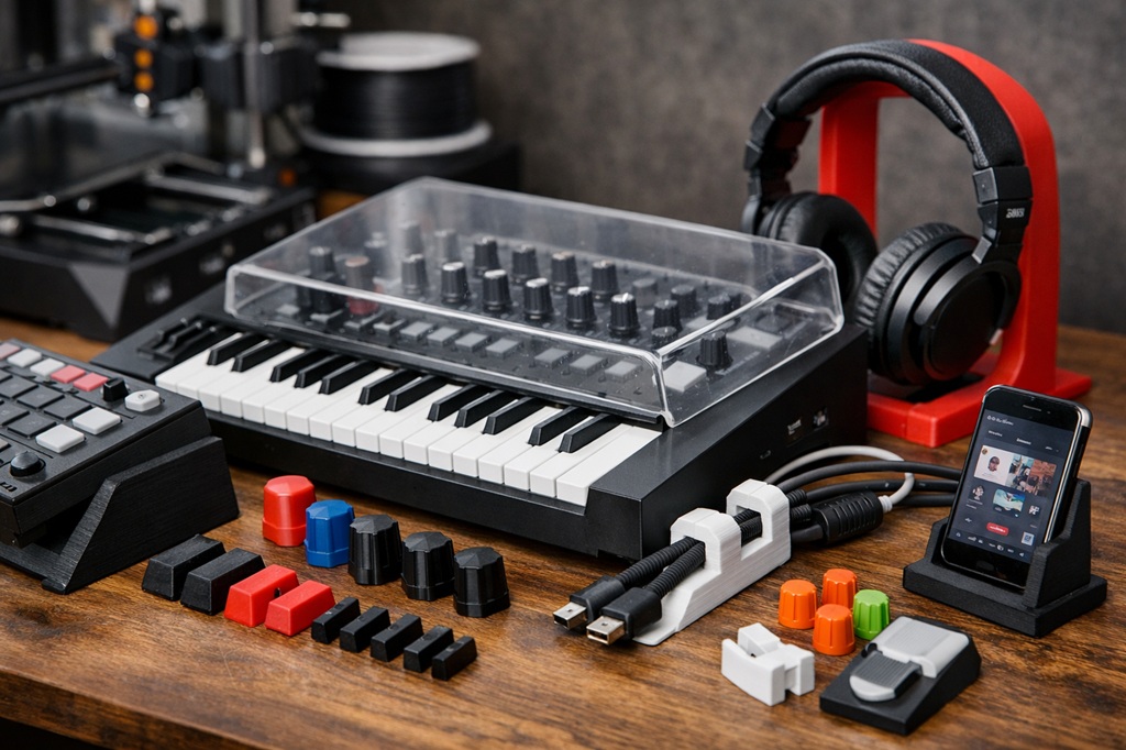Ersatzteile für Synthesizer und Keyboards aus dem §D-Drucker