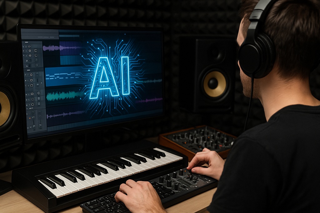 AI KI beim Mischen Mastern Musik machen