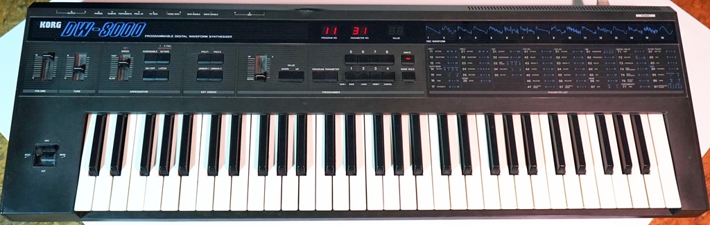 Korg DW 8000 Übersicht Synthesizer 61 Tasten