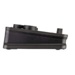 Die seitliche Silhouette des L6max – gut zu erkennen: der kompakte Formfaktor, der ihn perfekt für Synth-Desks und mobile Recorder-Setups macht.