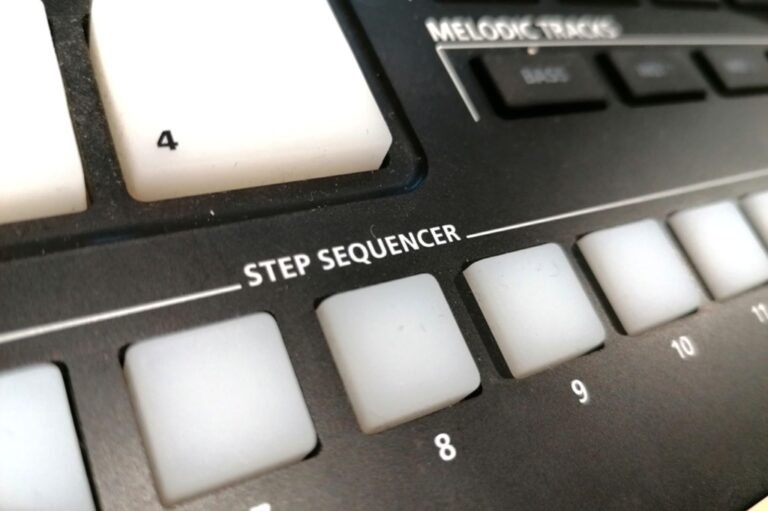 Stepsequencer im Synthesizer