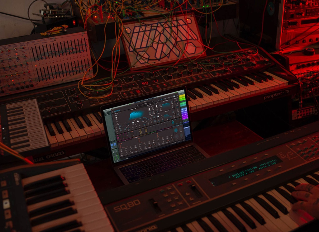 Arturia Pigments 7 Software-Synthesizer mit anderen Klangerzeuger