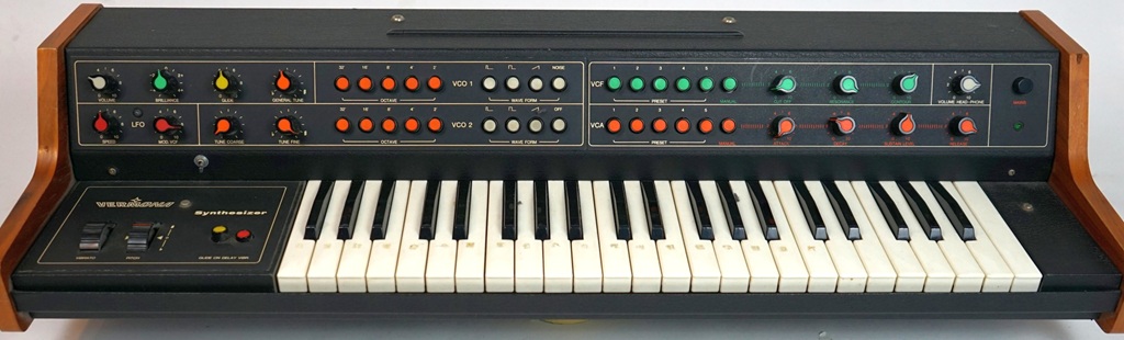 Vermona Synthesizer Überblick der Front