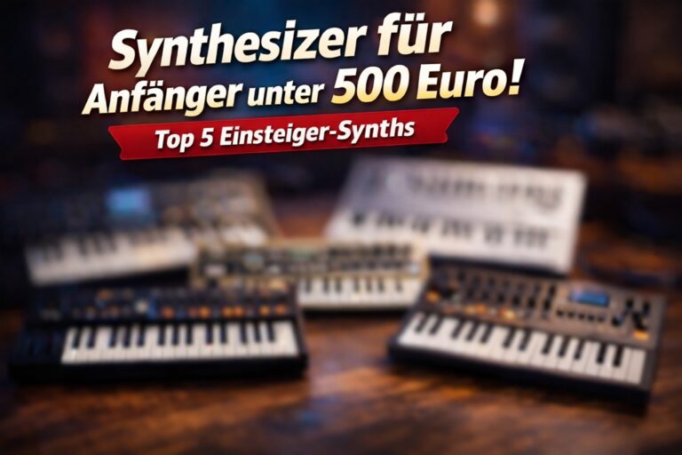 Synthesizer für Einsteiger unter 500 Euro