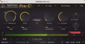 Fabfilter Pro C3 Plugin Kompressor für DAW