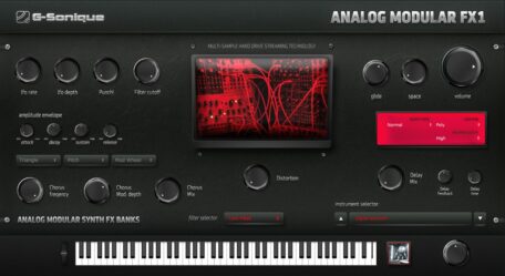 Software Synthesizer G-Sonique Analog Modular FX