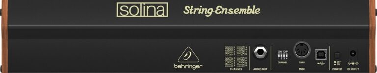 Behringer Solina String Ensemble Test: Vintage-Strings, die sofort ...