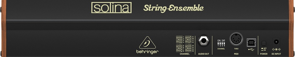 Audioanschlüsse analoge Stringmachine Behringer Solina String Ensemble Test