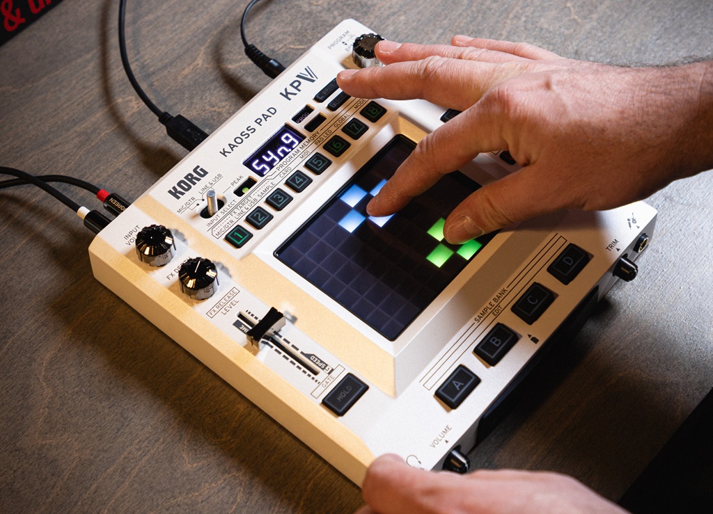 KORG KAOSS PAD V Bedienung Touch-Controller