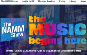 Musikmesser NAMM 2026 aus Anaheim für Musiker