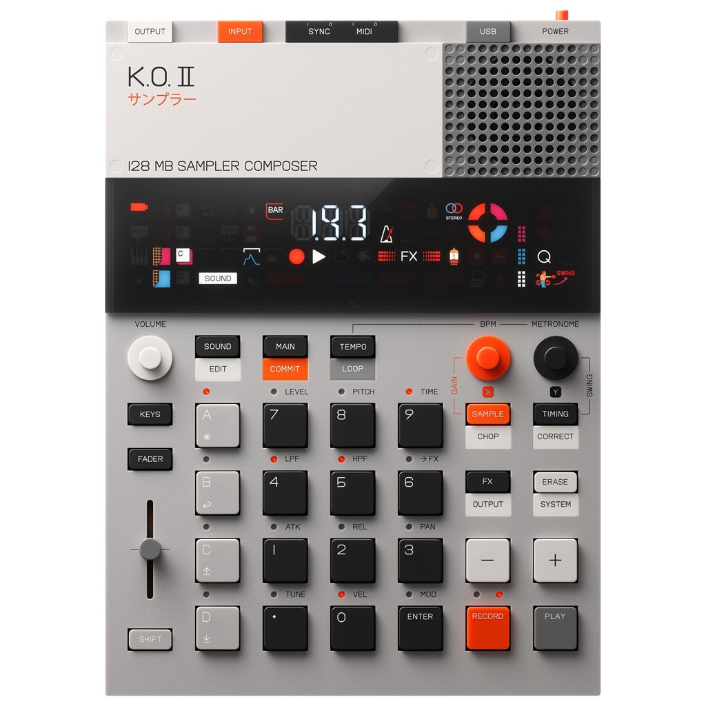 Sampler Teenage Engineering EP-133 K.O. II 128MB