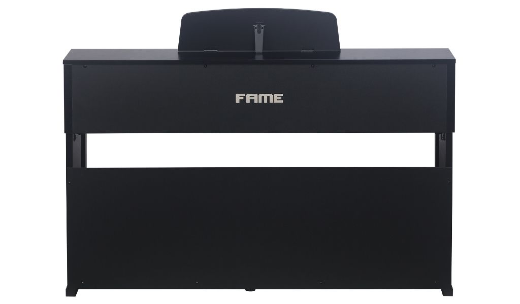 Rückansicht des UP-4000 BT mit geschlossenem Korpus und dezenter Markenkennzeichnung – funktional, stabil und ohne sichtbare Technik.