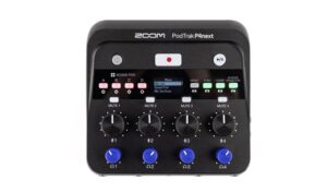 Podcast Recorder ZOOM PodTrak P4next