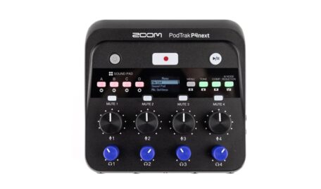 Podcast Recorder ZOOM PodTrak P4next