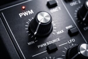 Pulsweitenmodulation beim analogen Synthesizer