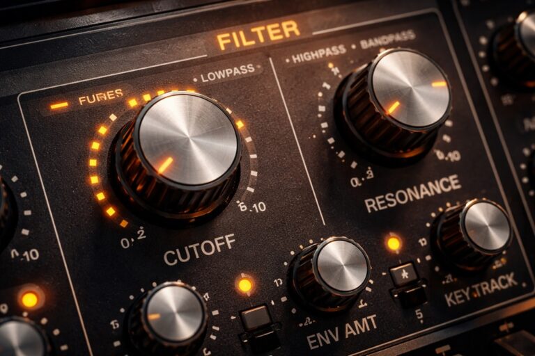 Filter im Synthesizer für Modulation