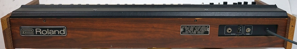 Roland SH-2000 Rückseite