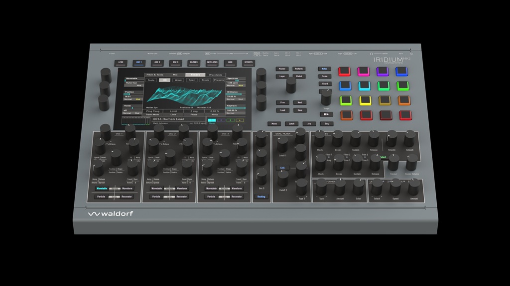 Synthesizer Waldorf Iridium Desktop MK2