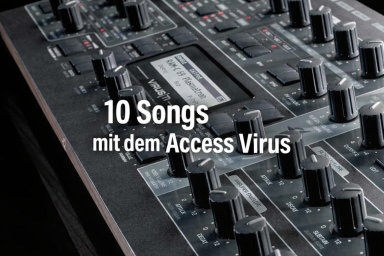 Access Virus: 10 Songs, in denen der Kult-Synth den Sound trägt