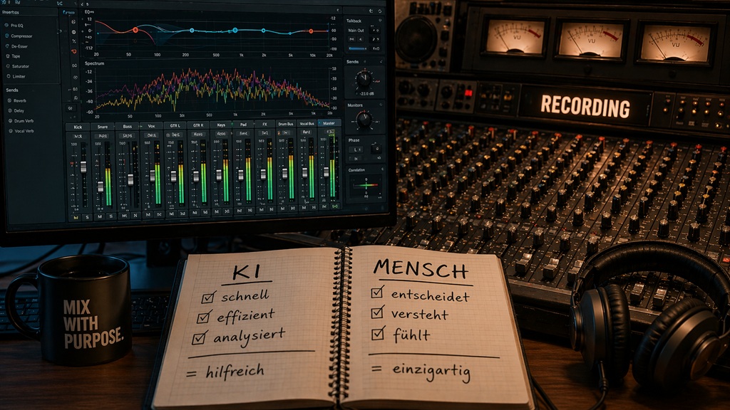 KI Mixing und Mastering, welche Nachteile gibt es im Tonstudio