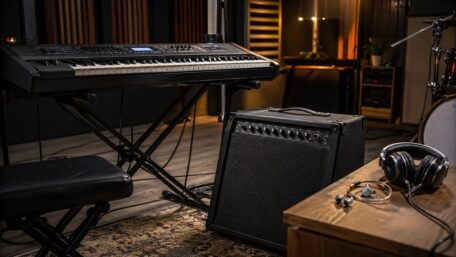 Keyboard-Verstärker für Synthesizer