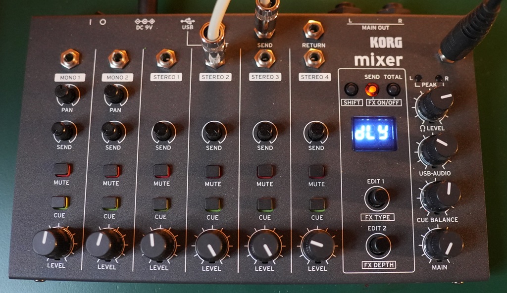 Superbooth 2026 - Korg Nu Tect Mixer mit Effekten