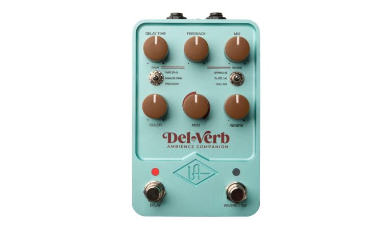 Test: Universal Audio Del-Verb – Ambience-Pedal für Synthesizer