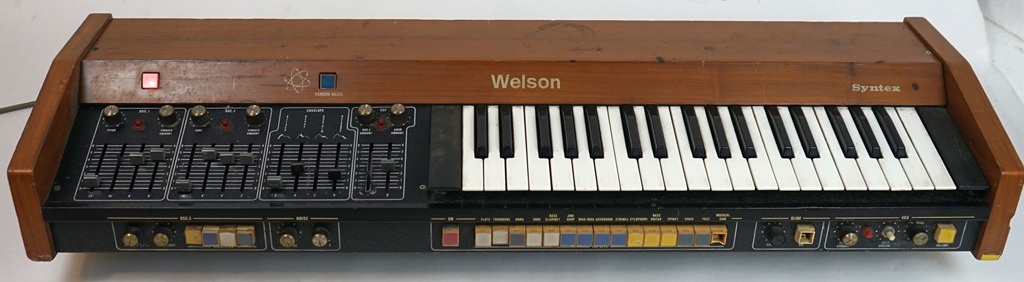 Welson Syntex Synthesizer analoger Synthesizer
