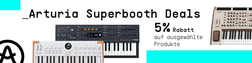 Superbooth 2026 arturia
