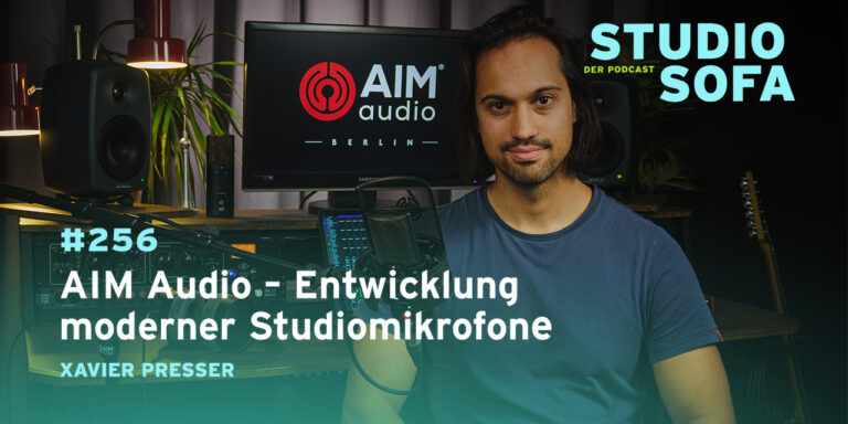 Studiosofa Podcast – So entstehen Studiomikrofone von AIM Audio