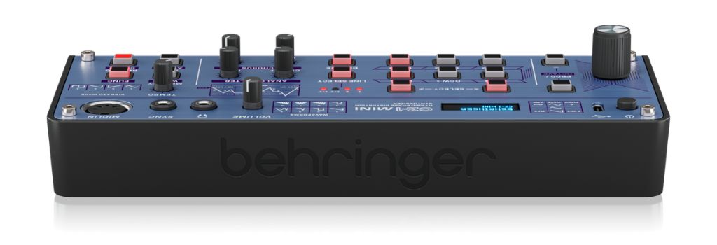 Trotz des ultrakompakten Gehäuses integriert der CZ-1 Mini MIDI-In, Sync-Anschlüsse, USB-C und einen Kopfhörerausgang.