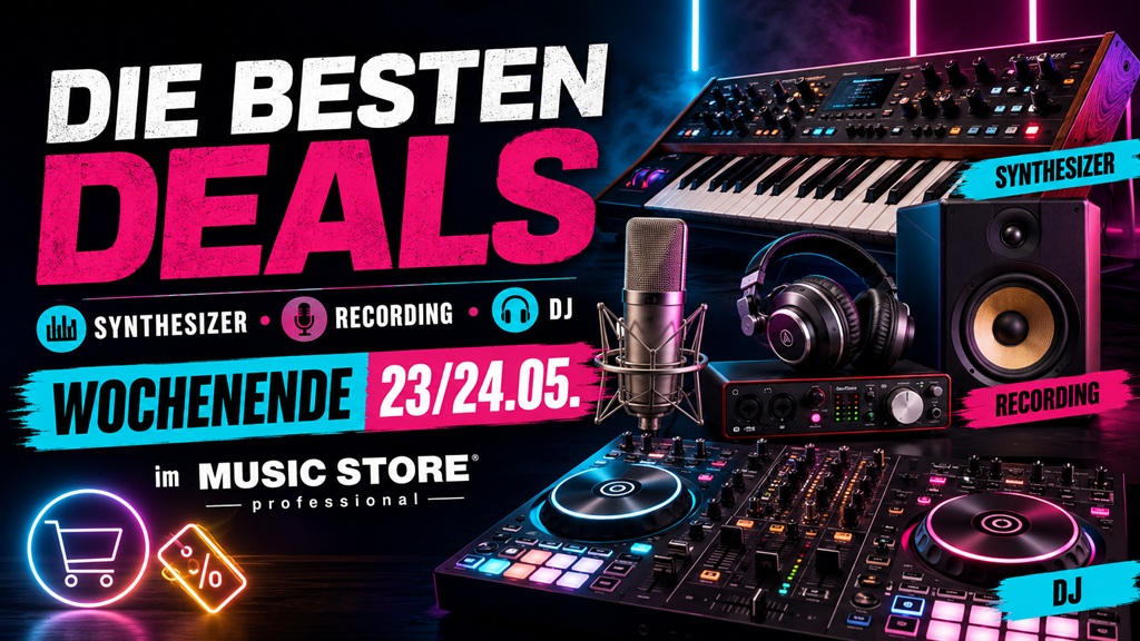 Die besten Dals für Musiker am Wochenende 23.05 und 24.05.2026