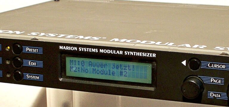 Marion Systems MSR-2: Der seltene Oberheim-Synthesizer von 1993