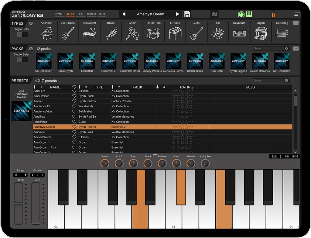 Roland Zenology GX PlugIn von Roland