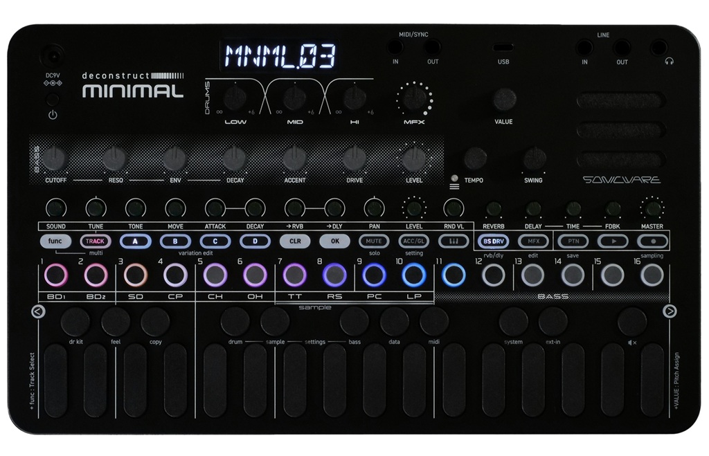 Groovebox Sonicware deconstruct minimal