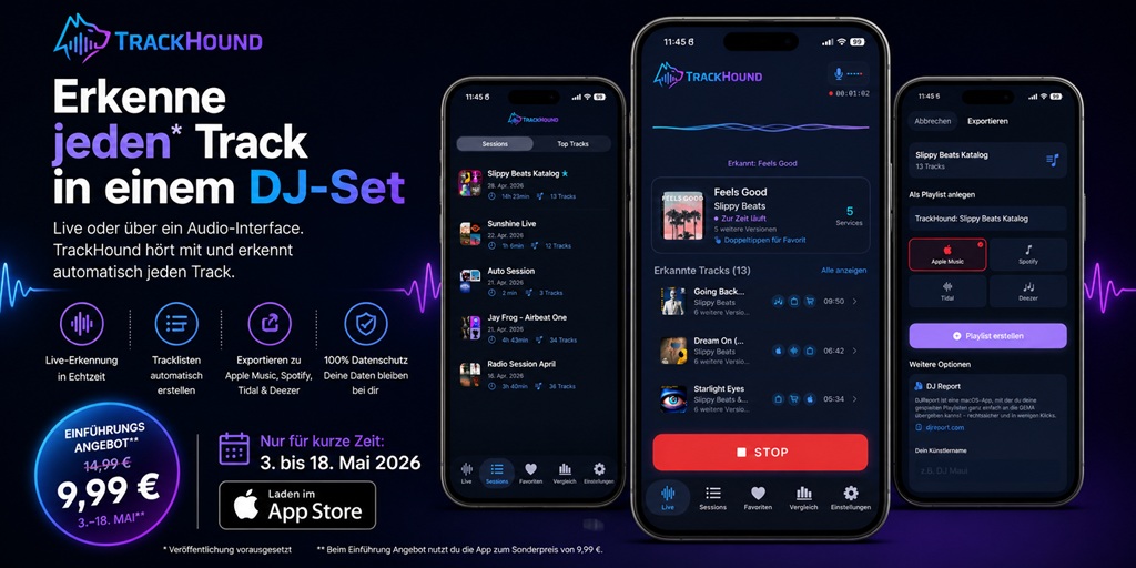 DJ App zum erstellen von Playlisten