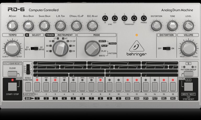 Behringer RD-6 Test: Analoger TR-606-Clone mit Retro-Groove