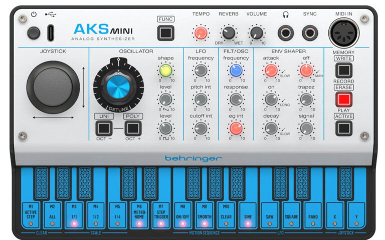 Behringer AKS MINI: Polyphoner Analog-Synth im EMS-AKS-Stil