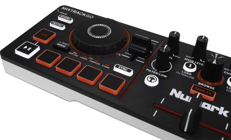 Numark MixTrack Go: DJ-Controller für unterwegs