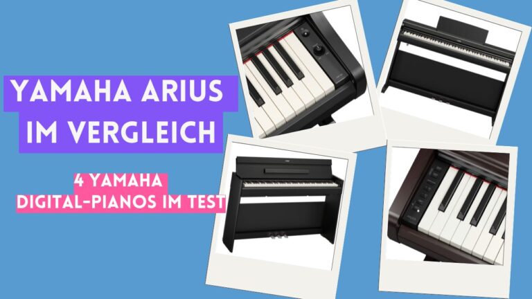 Yamaha Arius Vergleichstest: YDP-166, YDP-146, YDP-S56 und YDP-S36