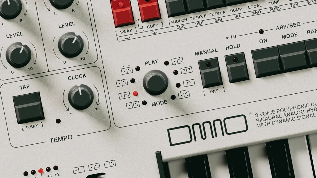 Acht Play Modes bestimmen, wie die beiden Synth-Engines miteinander interagieren – von klassischen Layern bis zu Cycle, Random, Chaos und Series.