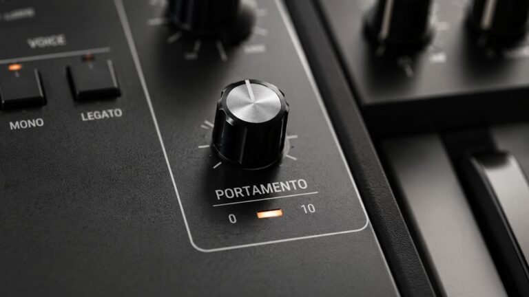 Portamento beim Synthesizer: Was bedeutet der Effekt?