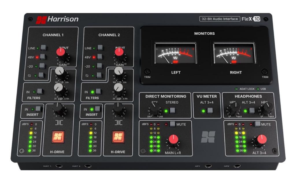 Test: Harrison Harrison Flex-10 Audio Interface