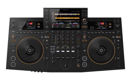Pioneer DJ Opus-Quad Deal – 4-Deck-All-in-one-DJ-System mit Touchscreen, Jogwheels und 4-Kanal-Mixer.
