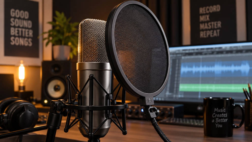 Was ist ein Popfilter? Funktion, Nutzen und Einsatz beim Recording
