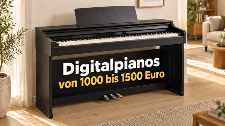 Die besten Digitalpianos von 1000 bis 1500 Euro