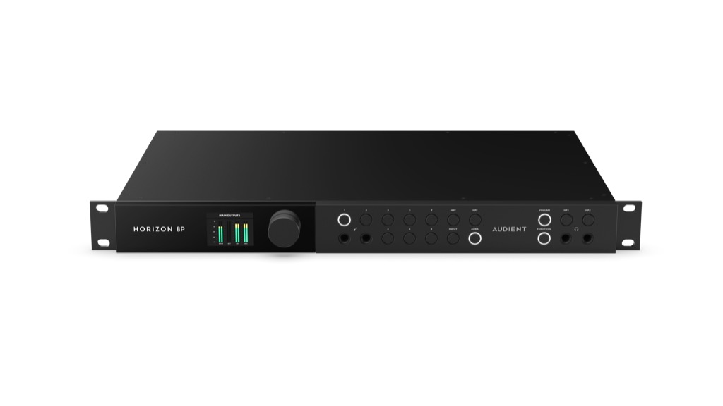 Das Horizon 8P ist als professionelle Studiozentrale konzipiert – von der Mehrkanalaufnahme bis zum komfortablen Monitoring.