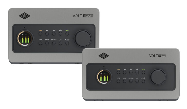 Test: Universal Audio Volt 4 Max vs. Volt 4P Max